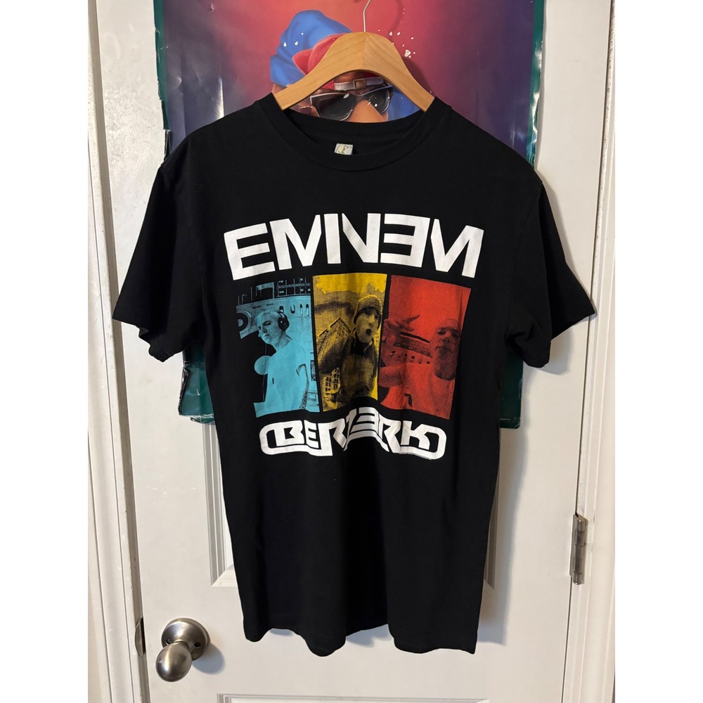 Eminem Berzerk Graphic T-Shirt Black MMLP2 Hip Hop Merch 2013 Mens Medium